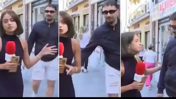 Who is this female journalist and Why did Reporter complaint against the young man Who is this female journalist and Why did Reporter complaint against the young man