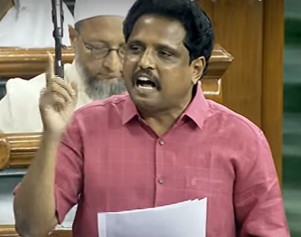 Su. Venkatesan opposes Chanakya Inside New Parliament 