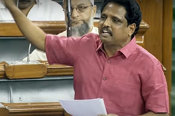 Su. Venkatesan opposes Chanakya Inside New Parliament 
