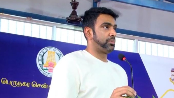 Cricketer Ashwin trains Chennai government school students