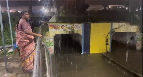  chennai rains: Tambaram Mayor Vasanthakumari rushed to the field and speed up the work 