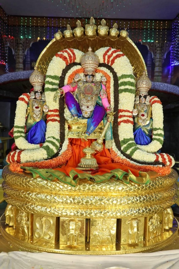 Tirupathi Brahmotsavam 2023: Malayappa Swamy Shesha vaganam and Garuda vahana Seva Benefits Tirupathi Brahmotsavam 2023: Malayappa Swamy Shesha vaganam and Garuda vahana Seva Benefits