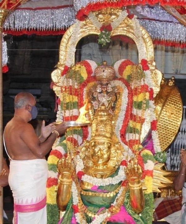 Thirumala Tirupati Brahmotsavam 2023 Malayappaswamy on Garuda vahana sevai Today 