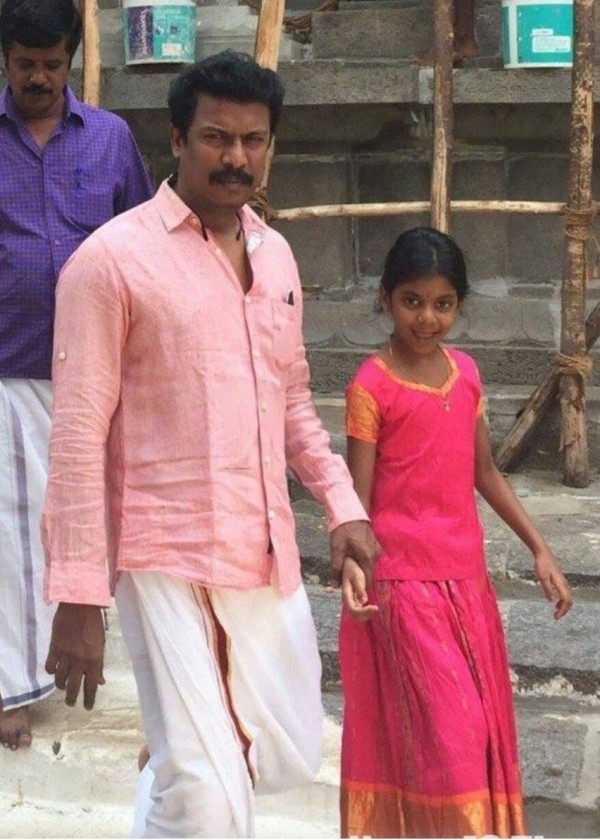 Samuthirakani has posted a post about her daughter on her social media pages