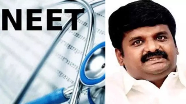 AIADMK ex minister Vijayabaskar raises 4 question to DMKs NEET Signature movement 