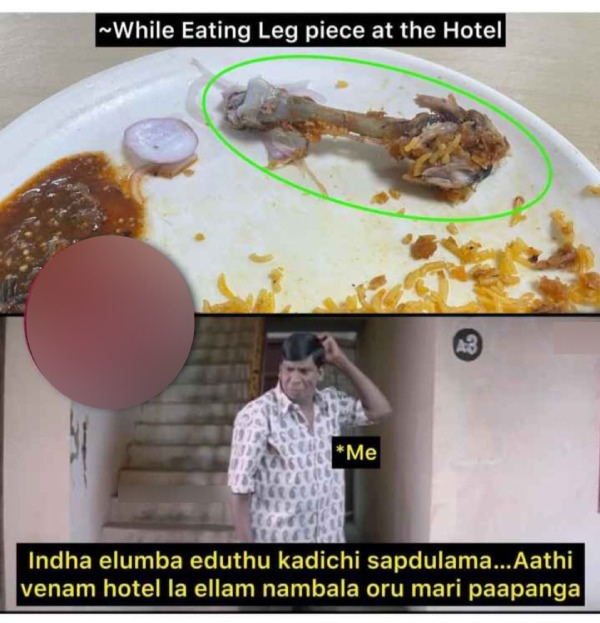  Funny memes collection on sunday special food 22.10.2023