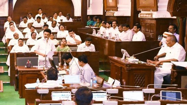 Poongundran says in his post that Speaker is not giving solution for seats 