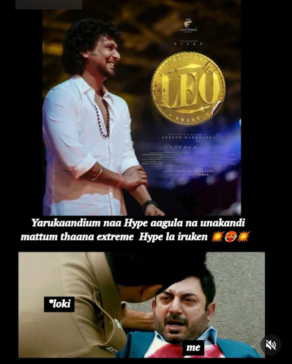 Funny memes collection on Vijays Leo 