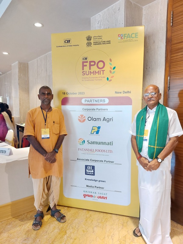 Velliangiri FPO felicitated with National Award by Federation of Indian Industries Velliangiri FPO felicitated with National Award by Federation of Indian Industries