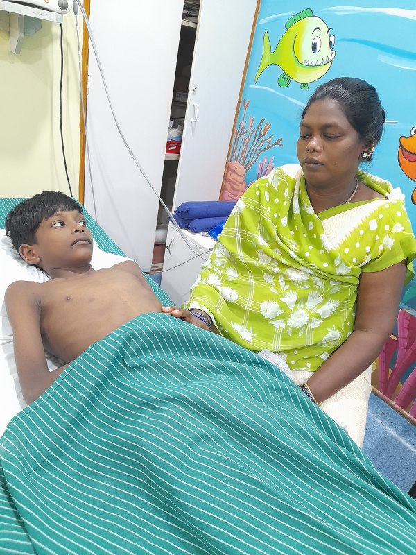 Help a 7th grade government school student who is suffering from a serious heart problem