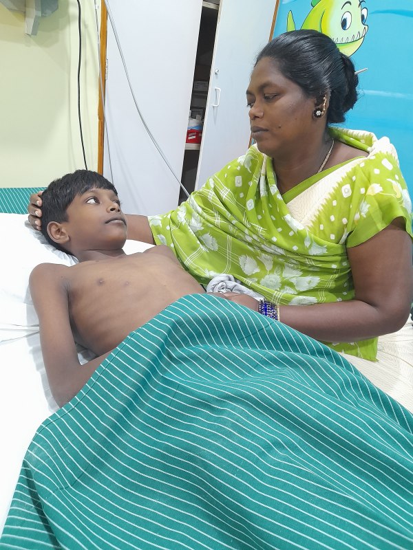 Help a 7th grade government school student who is suffering from a serious heart problem