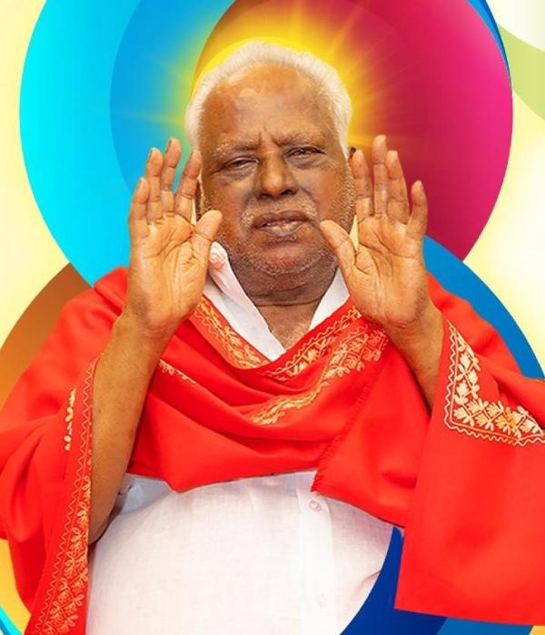 Bangaru Adigalar sent saffron and yellow rope to the crime story writer Rajesh Kumar 