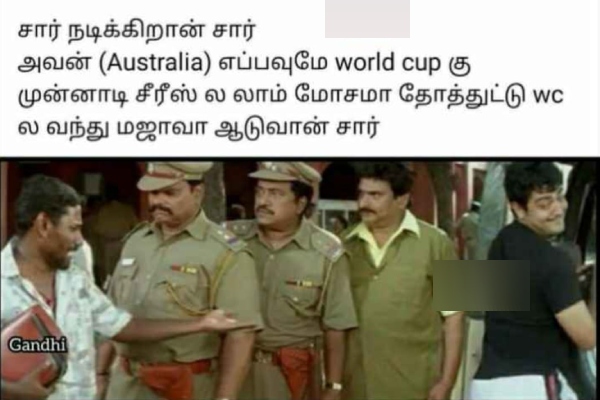 IND vs AUS, World Cup 2023: Funny memes collection on IND vs AUS match