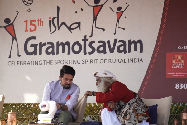  Sadhguru proud about isha gramotsavam