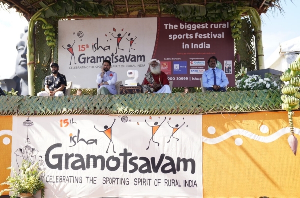  Sadhguru proud about isha gramotsavam