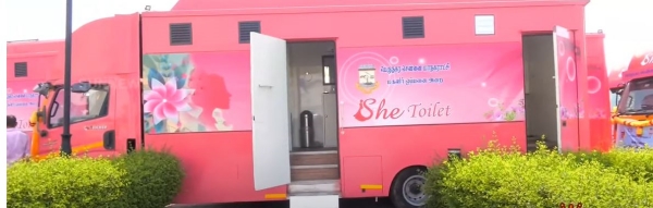 Woman-friendly mobile toilets flagged off in Chennai