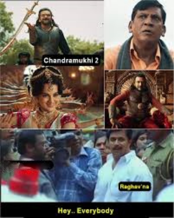 chandramukhi 2 memes: Funny memes collection on chandramukhi 2 