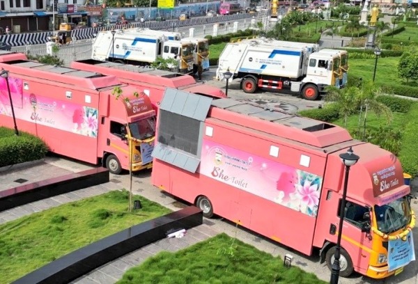 Woman-friendly mobile toilets flagged off in Chennai