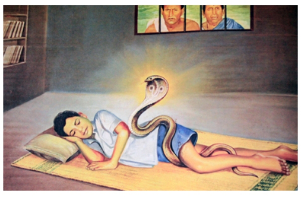 How a Snake changed Bangaru Adigalar route in spritual? 