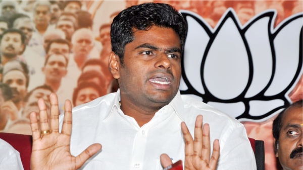  Tamil Nadu BJP President Annamalai get angry at the press conference in Coimbatore 