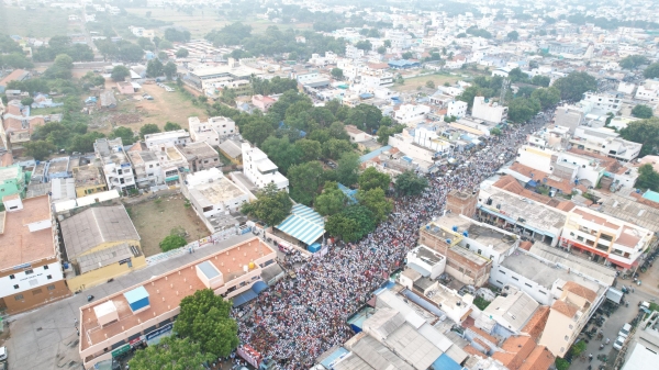 Murugan Devotees Protest against rename demand on Chennimalai as Jesus Malai 