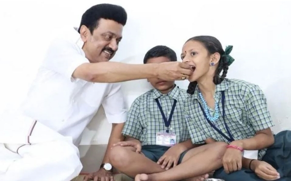 60,000 school children in Coimbatore district have benefited from the Chief Ministers breakfast scheme