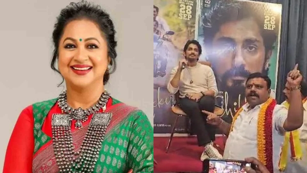 Cauvery Row: what about actress Raadhika says on Siddharth forced out from Bangalore pressmeet? 