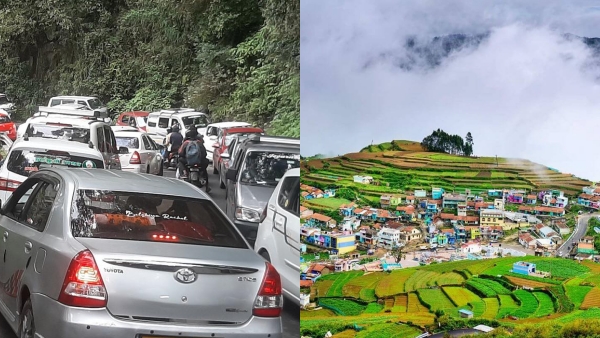 Kodaikanal is heavily traffic jammed by tourist vehicles during holidays, need permanent solution 
