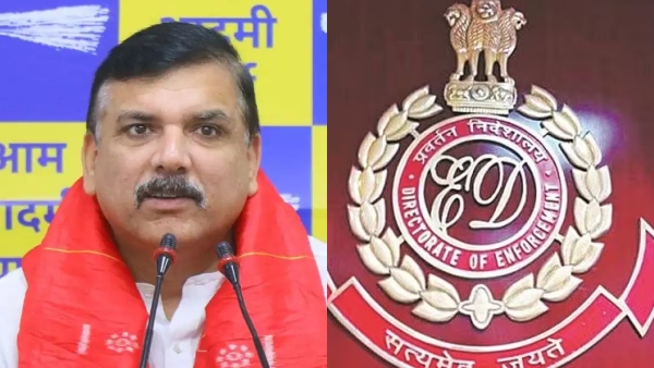 ED raids underway at the residence of AAP Rajya Sabha MP Sanjay Singh 