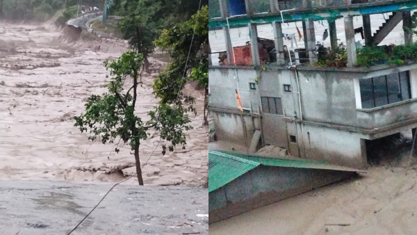 23 Army soldiers missing in flood due to sudden heavy rains in Sikkim