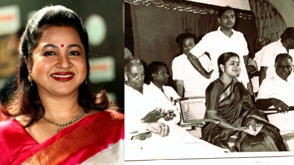 Radhika Sarathkumar remember on her days campaigning for DMK
