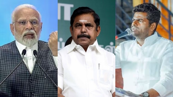 G K Vasan reportedly send a letter to PM Modi on Annamalai fight with Edappadi Palanisamy G K Vasan reportedly send a letter to PM Modi on Annamalai fight with Edappadi Palanisamy