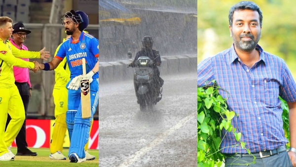  Cricket world cup 2023: India Australia match will less likely affected by Rain says Tamil Nadu weatherman