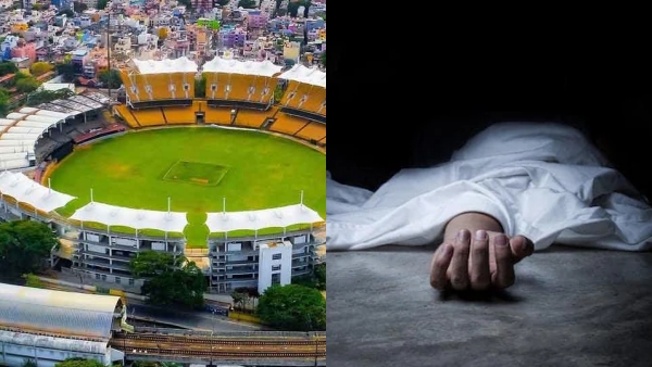 Worker died in Chennai chepauk cricket ground 