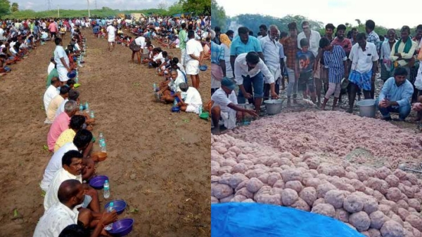  Special Kida festival which was attended only by men held in Kamudi Ramanathapuram 