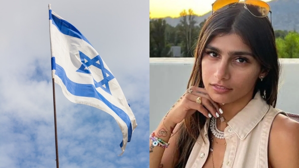 Mia Khalifa protest against Israel on the Palestinian issue Mia Khalifa protest against Israel on the Palestinian issue