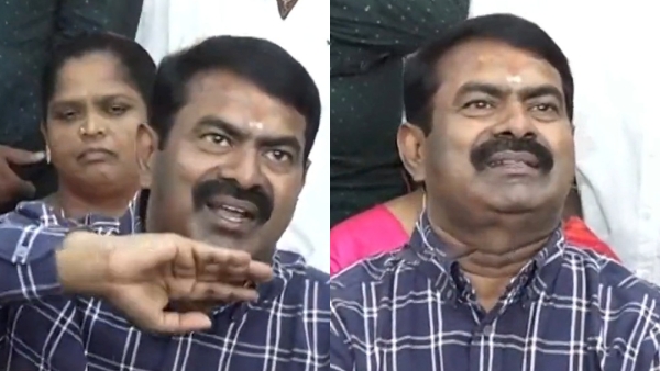 They have no intention of getting Cauvery water - NTK chief Seeman They have no intention of getting Cauvery water - NTK chief Seeman