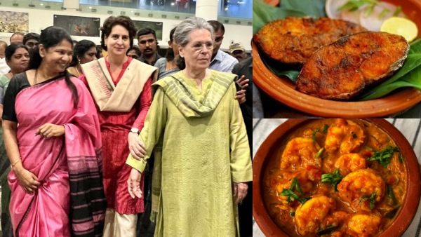 Dmk Mp Kanimozhi host lunch Today for Sonia Gandhi, including menu list in Vanjaram Fish Fry, Prawn Thokku, Dmk Mp Kanimozhi host lunch Today for Sonia Gandhi, including menu list in Vanjaram Fish Fry, Prawn Thokku,