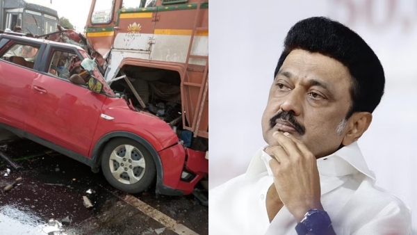 Stalin has announced condolence and financial assistance to the families of those who died in a road accident in Thiruvannamalai district 