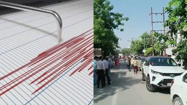 Earthquake strong tremors felt in Delhi today 