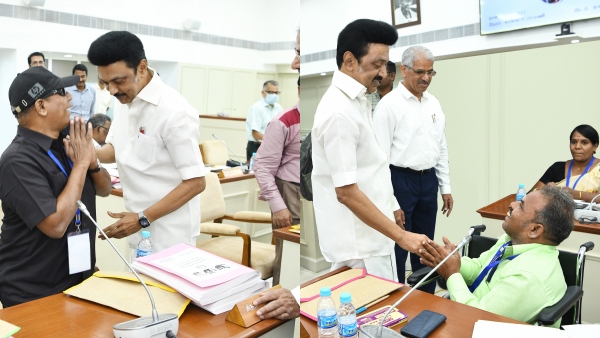  Special attention is given to the welfare of the differently abled say TN CM MK Stalin