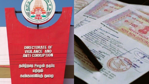 DVAC conducting through investigation after confiscating the bribe from sub registrar Bethulakshmi