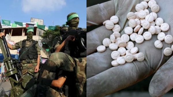 Hamas terrorist intake captagon drug pills when attack on Israel on October 7 