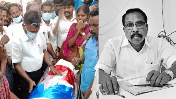 Thirumavalavan condolences to VCK Principal secretary unjai arasan demise