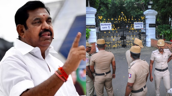 Edappadi Palanisamy condemns for petrol bomb thrown at Raj bhavan 