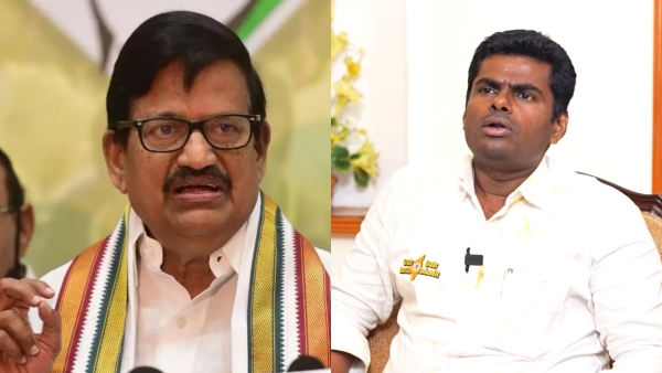 Congress leader ks alagiri slams annamalai for accusing dmk government