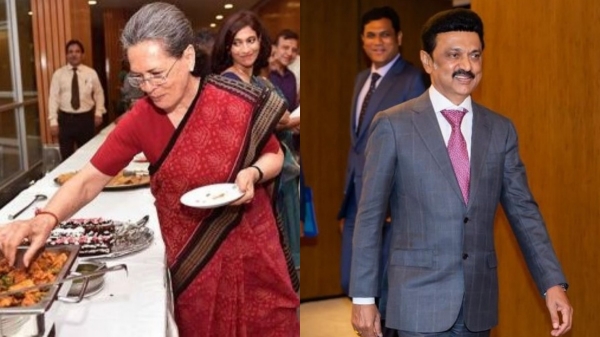 Chief Minister Stalin will host lunch tomorrow for Sonia Gandhi,