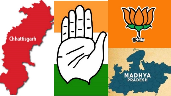 Filing of nominations begins today in Chhattisgarh and Madhya Pradesh 