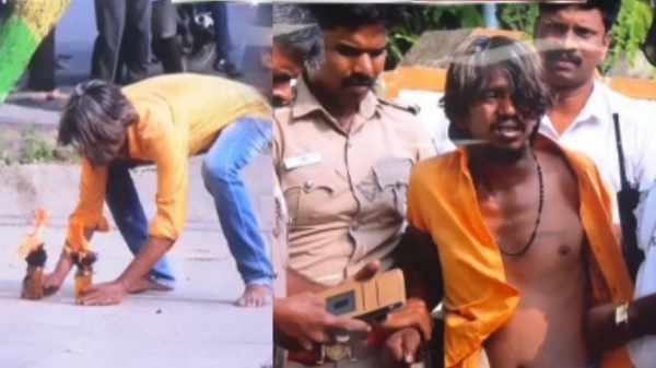  What happened really in front of raj bhavan: Police releases cctv footage