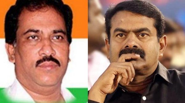 Sengai Padmanaban has criticized the seeman as a dishonest dry desert who uses language as a shield 